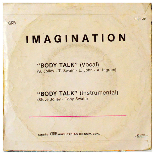 Imagination : Body Talk (7")