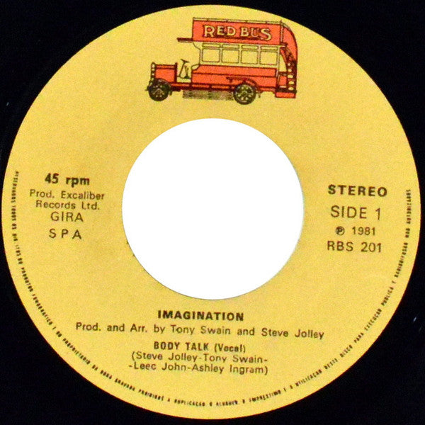 Imagination : Body Talk (7")