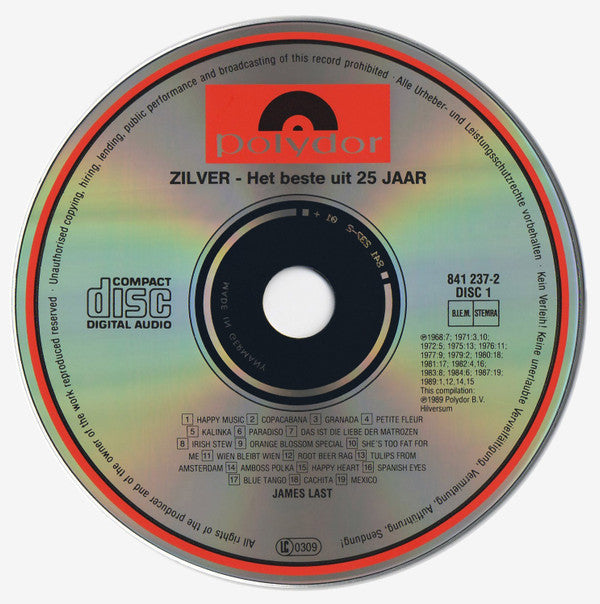 James Last : Zilver - Het Beste Uit 25 Jaar (2xCD, Comp)