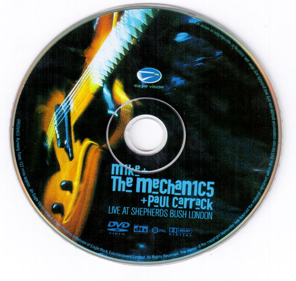 Mike & The Mechanics + Paul Carrack : Live At Shepherds Bush London (DVD-V, PAL)