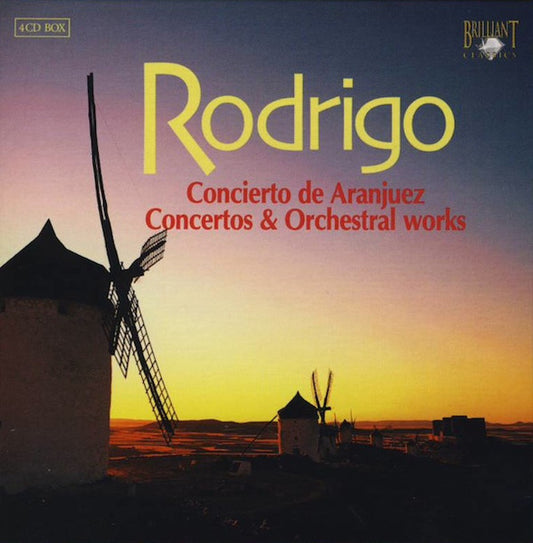 Rodrigo* : Concierto De Aranjuez - Concertos & Orchestral Works (4xCD + Box, Comp)