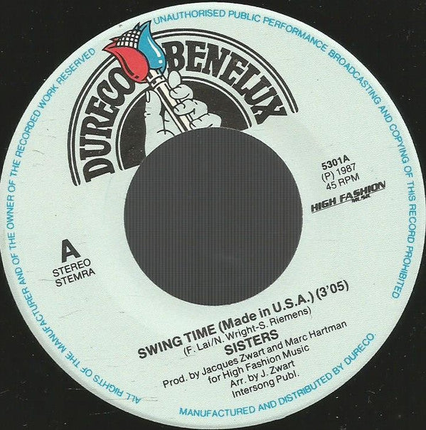 Sisters : Swing Time (7", Single)