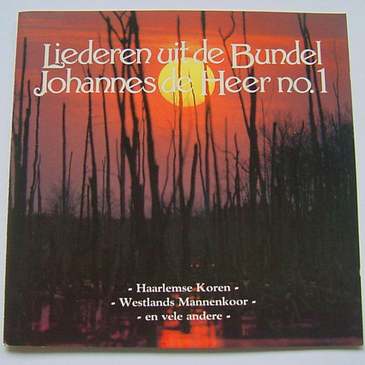 Haarlemse Koren, Westlands Mannenkoor : Liederen Uit de Bundel Johannes de Heer No.1 (CD, Album)