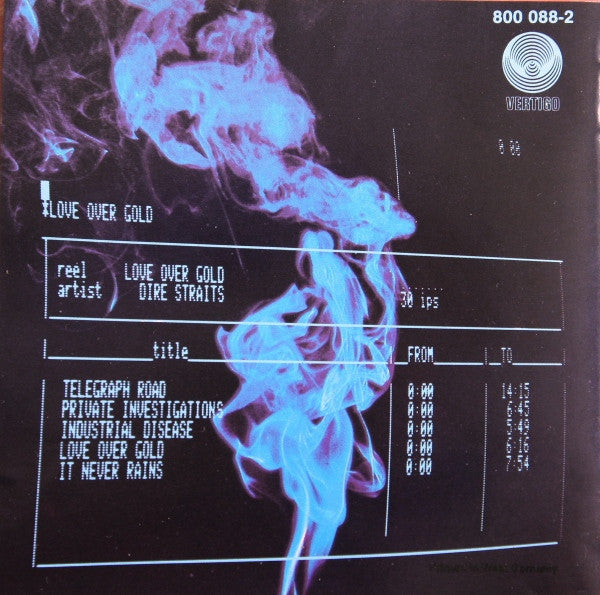 Dire Straits : Love Over Gold (CD, Album, RE)
