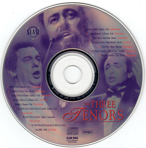 The Three Tenors : Highlights From The Great Operas (CD, Comp)