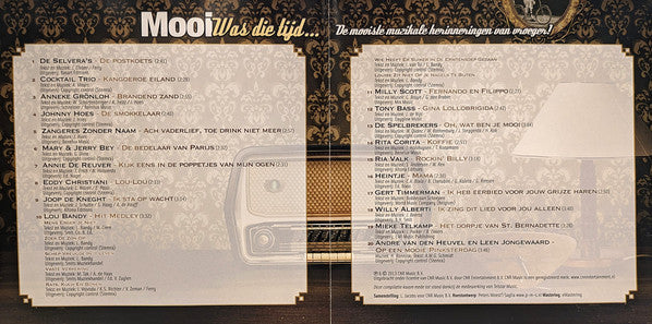Various : Mooi Was Die Tijd... (CD, Comp)