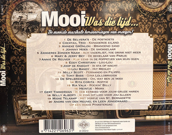 Various : Mooi Was Die Tijd... (CD, Comp)