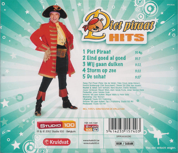 Piet Piraat : Piet Piraat Hits (CD)