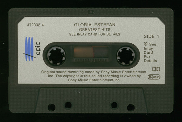 Gloria Estefan : Greatest Hits (Cass, Comp, Pap)