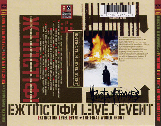 Busta Rhymes : Extinction Level Event - The Final World Front (CD, Album)