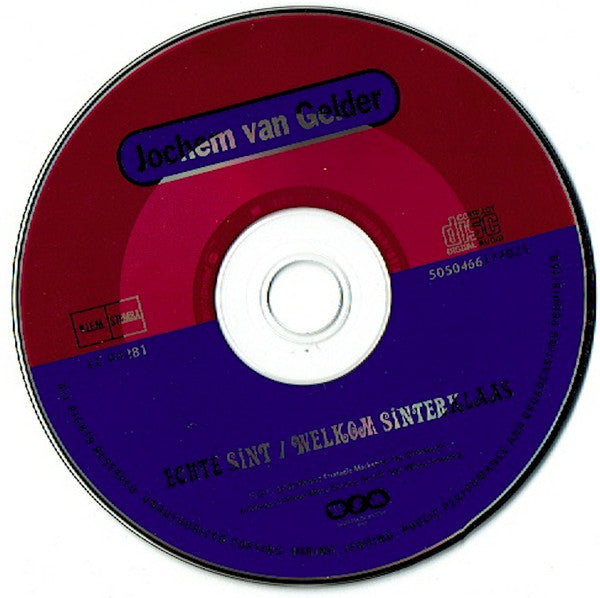 Jochem Van Gelder : Echte Sint / Welkom Sinterklaas (CD, Single)