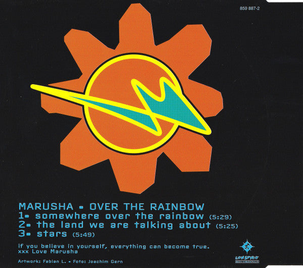 Marusha : Over The Rainbow (CD, Maxi)