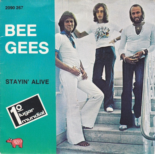 Bee Gees : Stayin' Alive (7", Single)