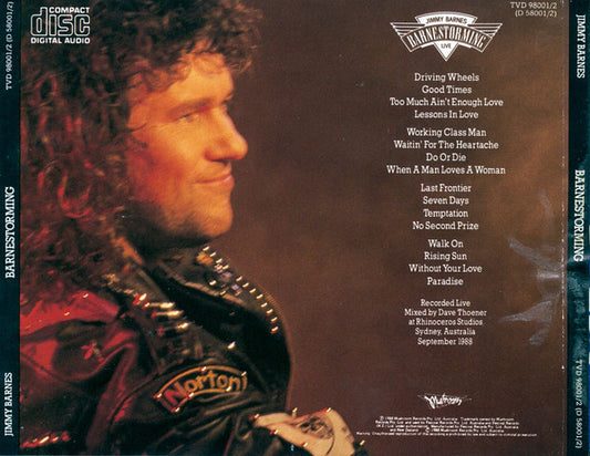 Jimmy Barnes : Barnestorming (CD, Album)