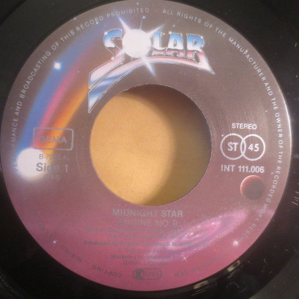 Midnight Star : Engine No. 9 (7", Single)