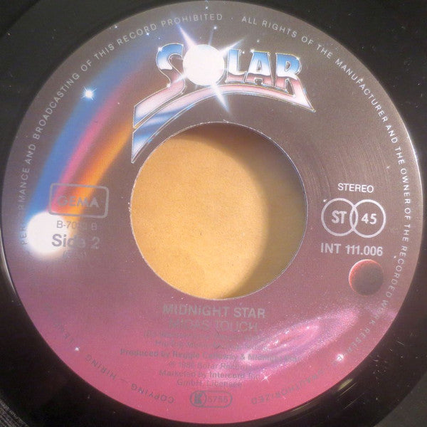 Midnight Star : Engine No. 9 (7", Single)