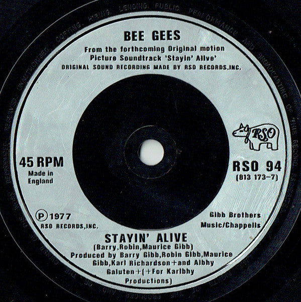 Bee Gees : The Woman In You (7")