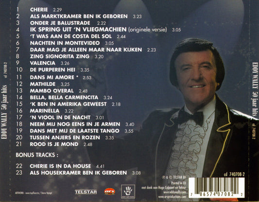Eddy Wally : 50 Jaar Hits (CD, Comp)
