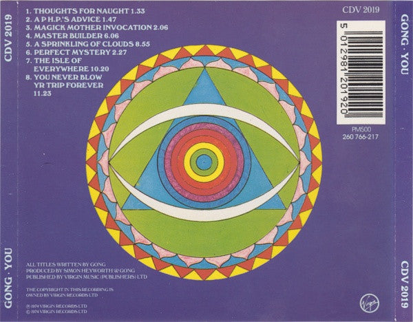 Gong : You (CD, Album, RE)