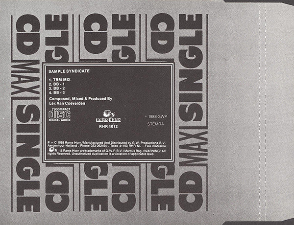 Sample Syndicate : TBM Mix (CD, Maxi)