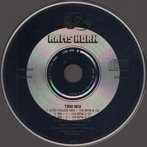 Sample Syndicate : TBM Mix (CD, Maxi)