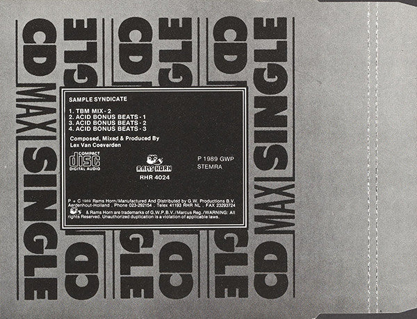 Sample Syndicate : TBM Mix 2 (CD, Maxi)