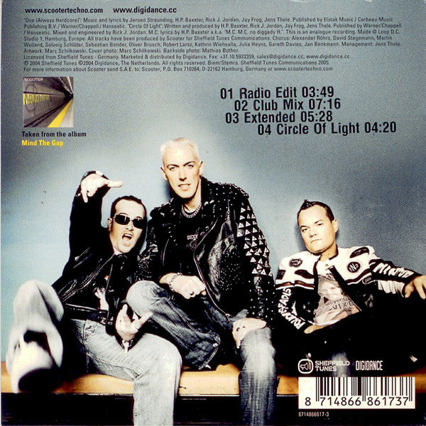 Scooter : One (Always Hardcore) (CD, Single)