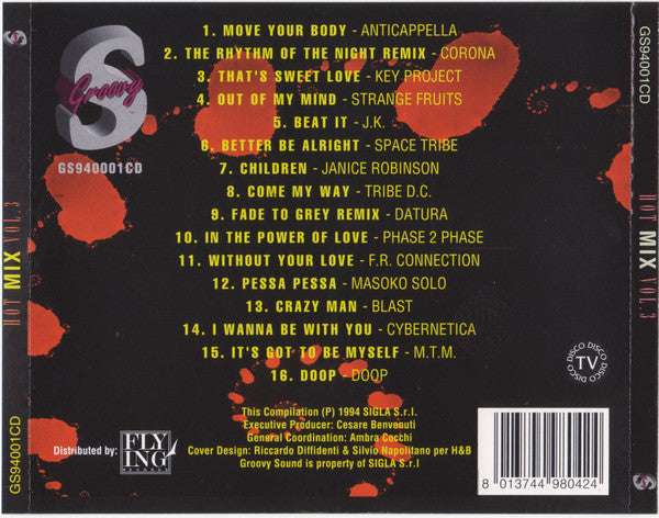 Various : Hot Mix 3 (CD, Comp)