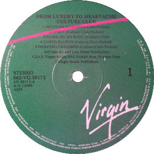 Culture Club : From Luxury To Heartache (LP, Album)