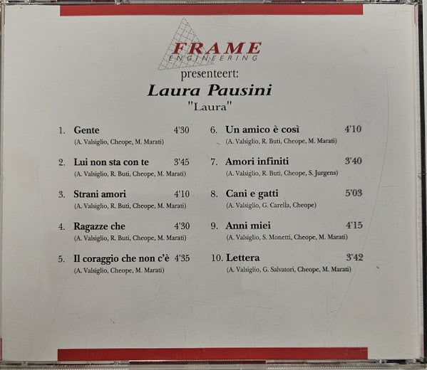 Laura Pausini : Laura (CD, Album)