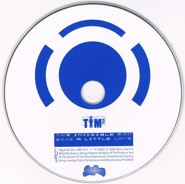 The Invisible Man (3) : Give A Little Love (CD, Single)