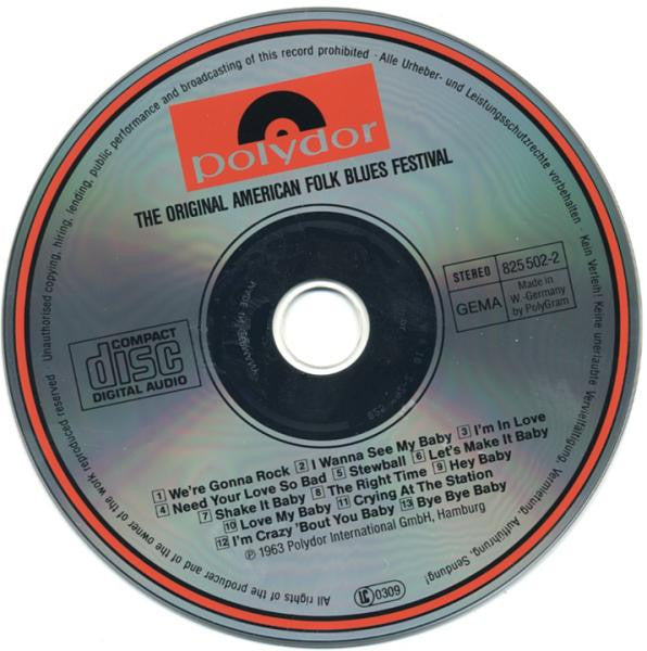 Various : The Original American Folk Blues Festival (CD, Album)