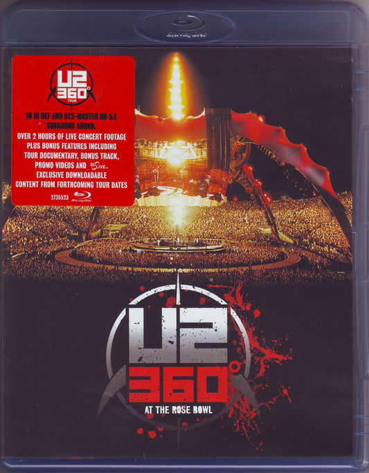 U2 : U2360° At The Rose Bowl (Blu-ray, Multichannel)