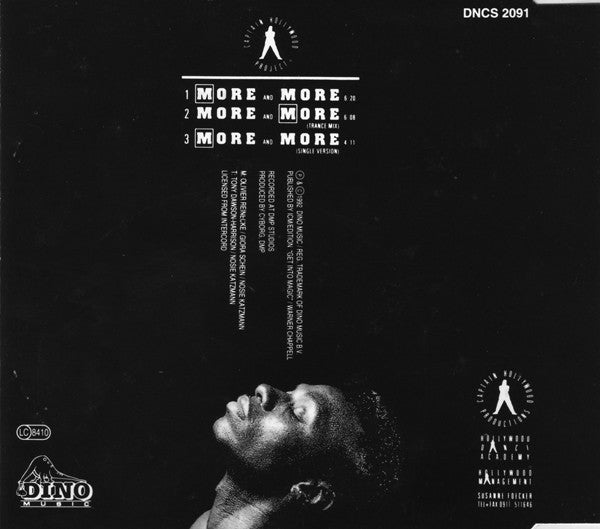 Captain Hollywood Project : More And More (CD, Maxi)