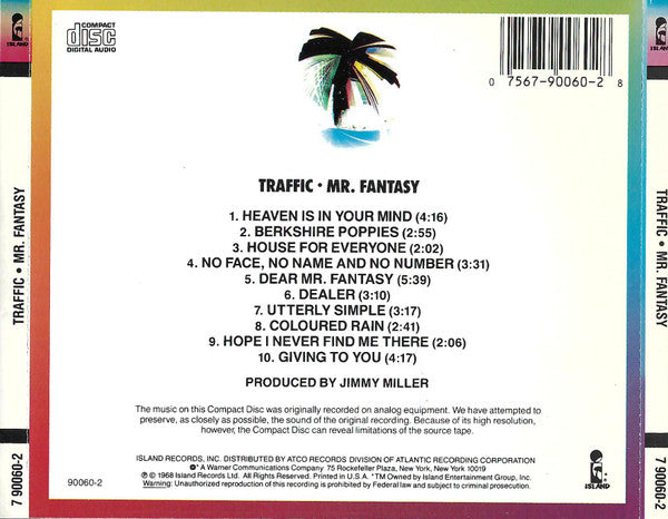 Traffic : Mr. Fantasy (CD, Album, RE, Spe)