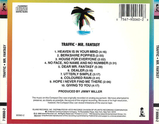 Traffic : Mr. Fantasy (CD, Album, RE, Spe)