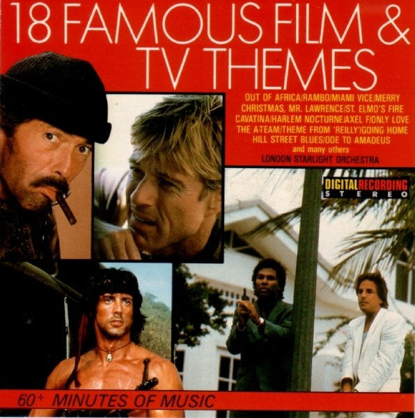 London Starlight Orchestra : 18 Famous Film & TV Themes (CD, Album)