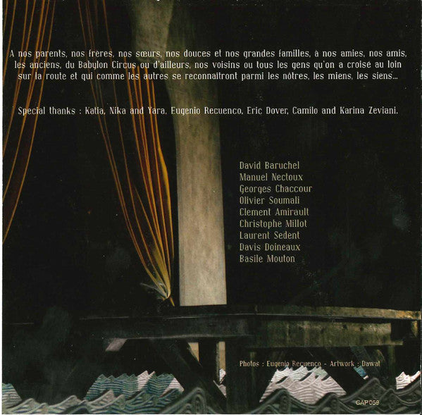 Babylon Circus : La Belle Étoile (CD, Album)