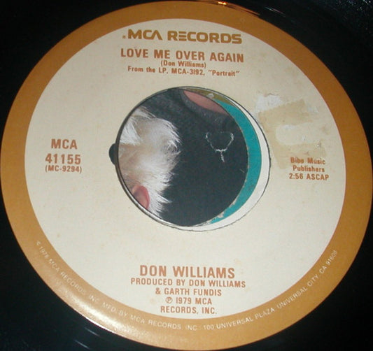 Don Williams (2) : Love Me Over Again (7")