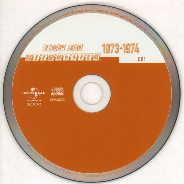 Various : Top 40 Hitdossier 1973-1974 (2xCD, Comp)