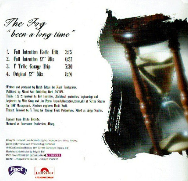 The Fog : Been A Long Time (CD, Single)