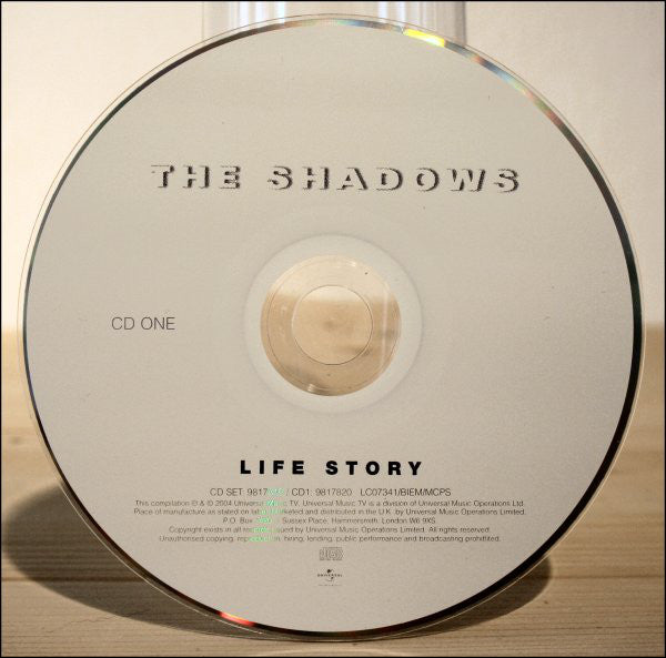The Shadows : Life Story (The Very Best Of The Shadows) (2xCD, Comp)