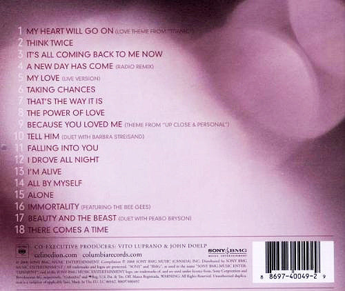 Céline Dion : My Love (Essential Collection) (CD, Comp)