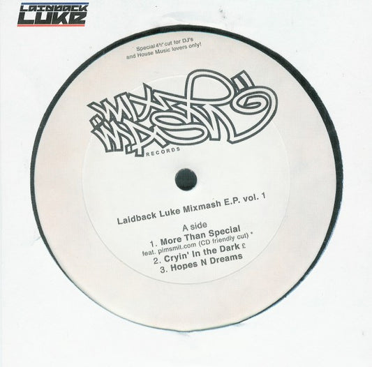 Laidback Luke : Mixmash E.P. Vol. 1 (CD, EP)