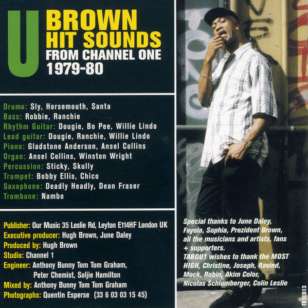 Various : U Brown Hit Sounds From Channel One 1979-80 (HDCD, Comp)