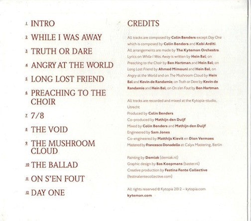 The Kyteman Orchestra : The Kyteman Orchestra (CD, Album)