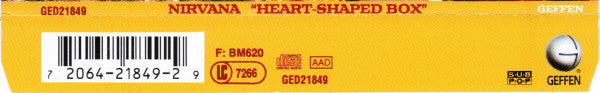 Nirvana : Heart-Shaped Box (CD, Single, RP, Son)