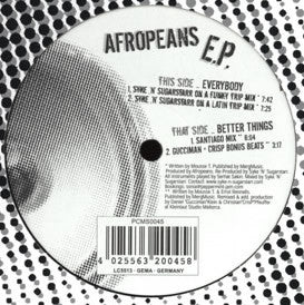 Afropeans : Afropeans E.P. (12", EP)