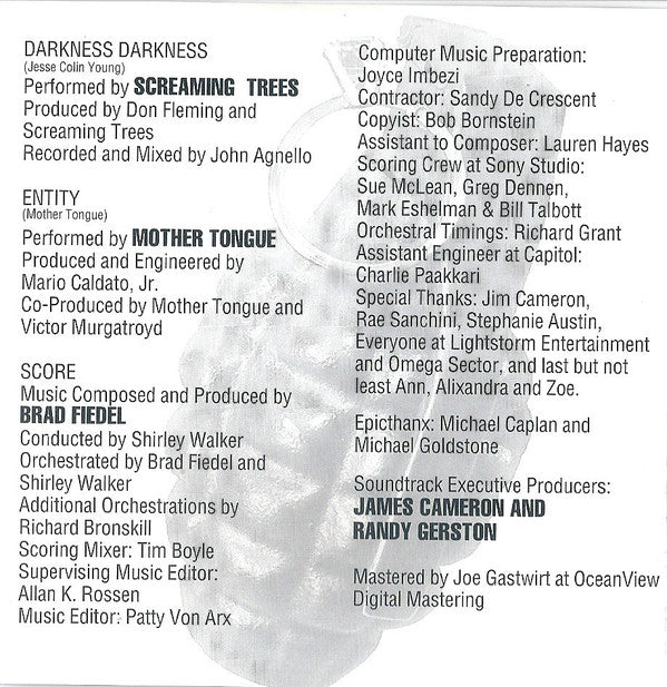 Brad Fiedel : True Lies (Music From The Motion Picture) (CD, Comp)