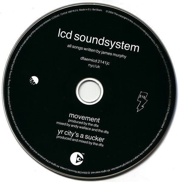 LCD Soundsystem : Movement (CD, Single, Copy Prot.)